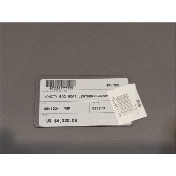 Fendi Vanity bag goat leather+Swarovski crystals - Picture 3 of 8